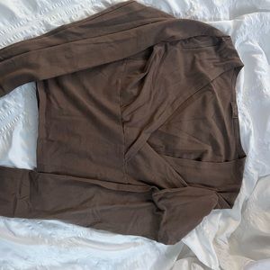 brown brandy Melville long sleeve